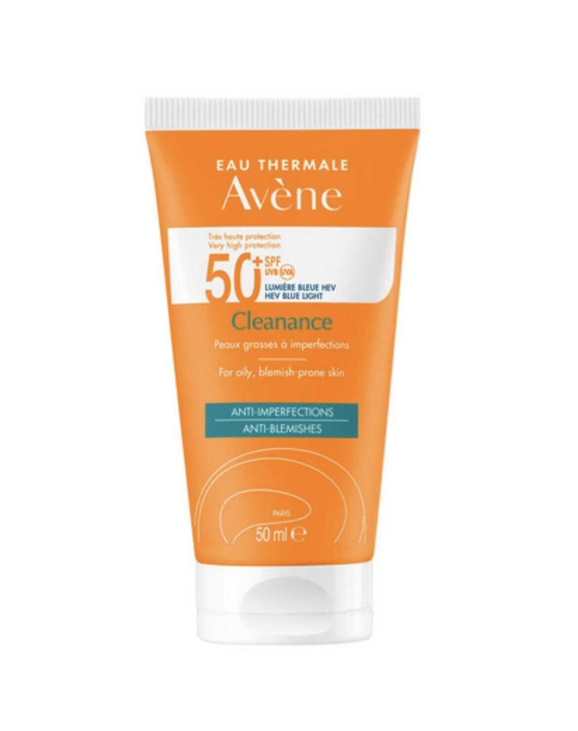 AVENE CLEANANCE SOLAR SPF 50  MUY ALTA PROTEC 50 ML