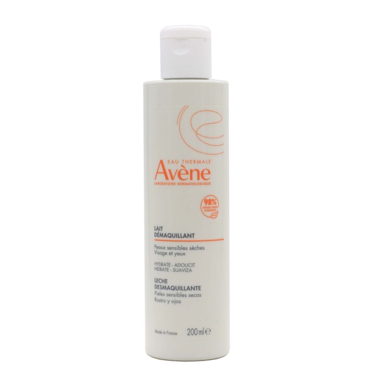 AVENE LECHE DESMAQUILLANTE SUAVIDAD 200 ML