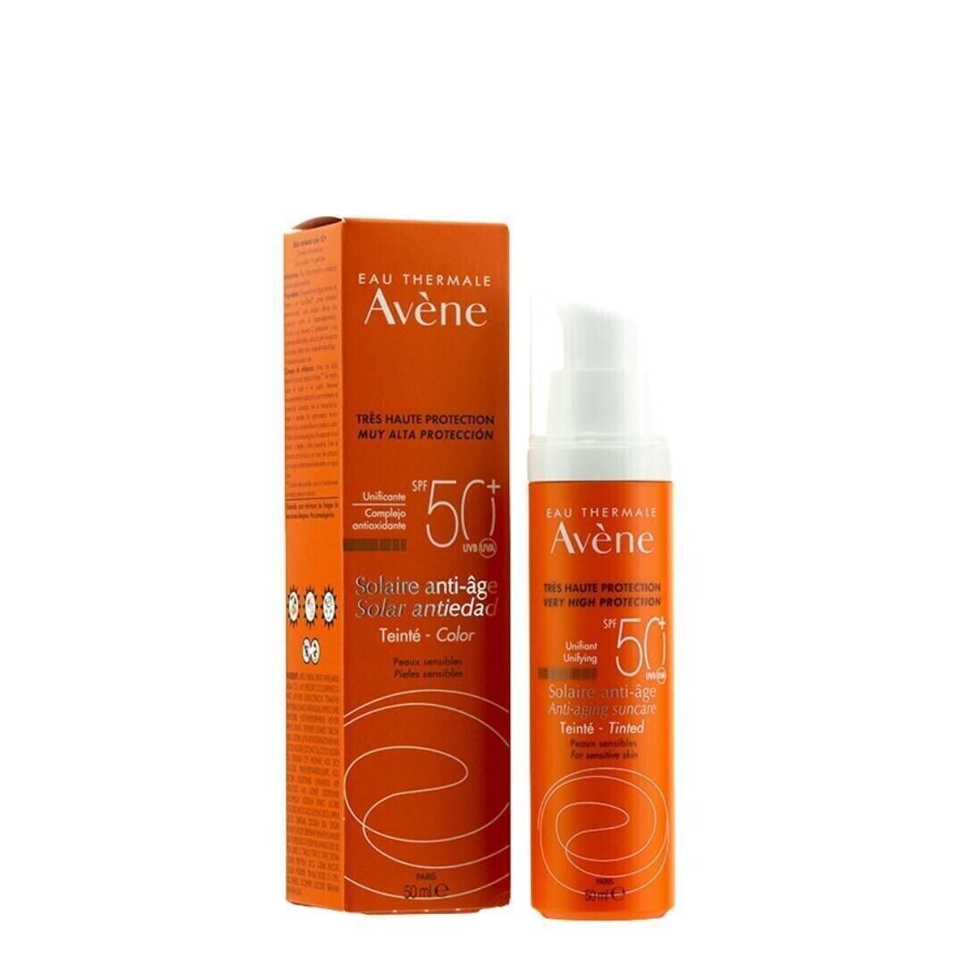 AVENE SOLAR ANTIEDAD SPF 50  COLOR 50 ML