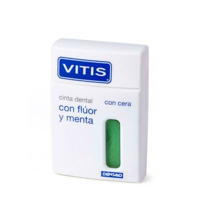 VITIS CINTA DENTAL CON FLUOR Y MENTA 50 M