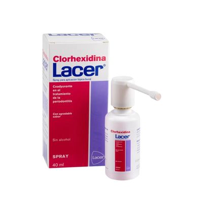 LACER COLUTORIO CLORHEXIDINA SPRAY 40 ML