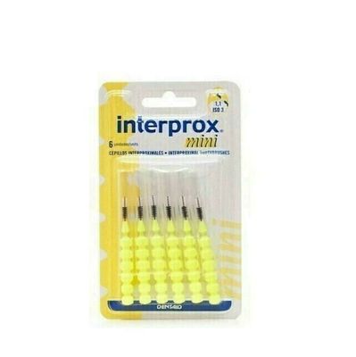 CEPILLO ESPACIO INTERPROXIMAL INTERPROX MINI 6 U
