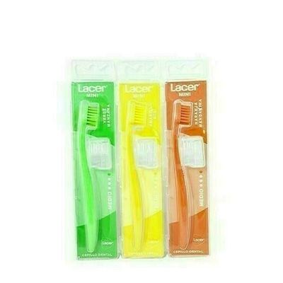 CEPILLO DENTAL ADULTO LACER MINI MEDIO