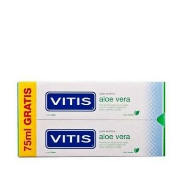 VITIS ALOE VERA PASTA DENTIFRICA MENTA 150 ML 2 U