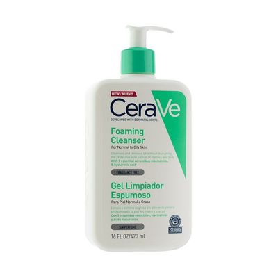 CERAVE GEL LIMPIADOR ESPUMOSO 473 ML