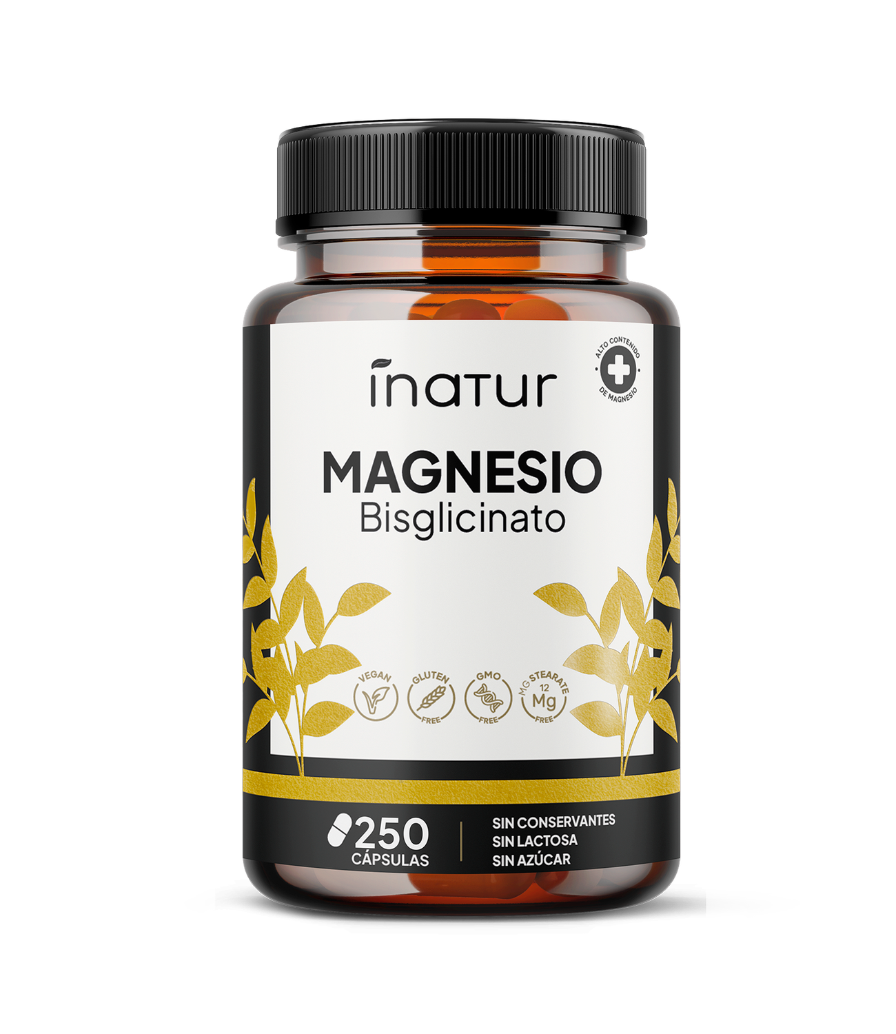 INATUR MAGNESIO BISGLICINATO 250 CPS