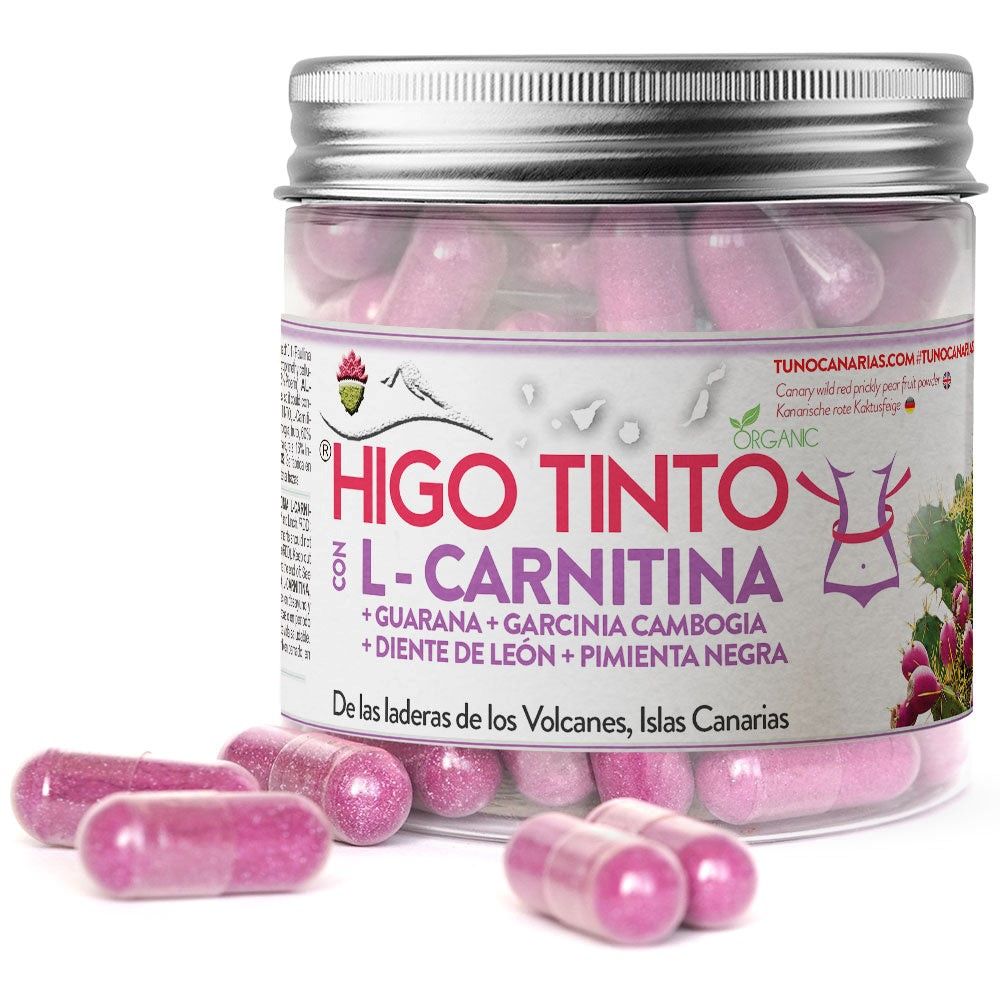 HIGO TINTO CON L-CARNITINA 90 CAPSU