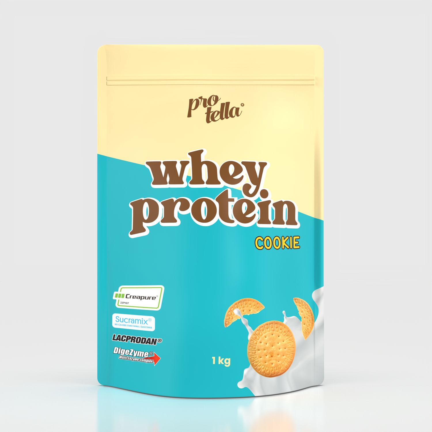 PROTELLA WHEY PROTEIN COOKIE DOUGH 1KG