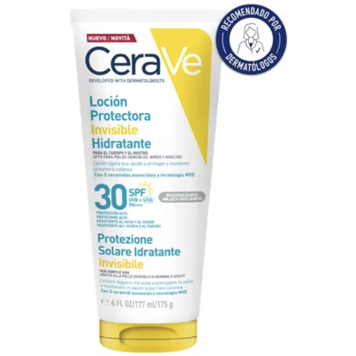 CERAVE LOCION INVISIBLE SPF30 177ML