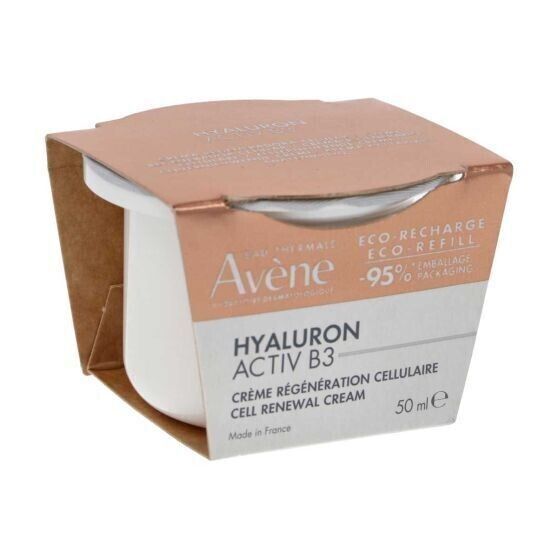 AVENE HYALURON ACTIV B3 CREMA REGENERADORA CELULAR 1 TARRO 50 ML ECO-REFILL