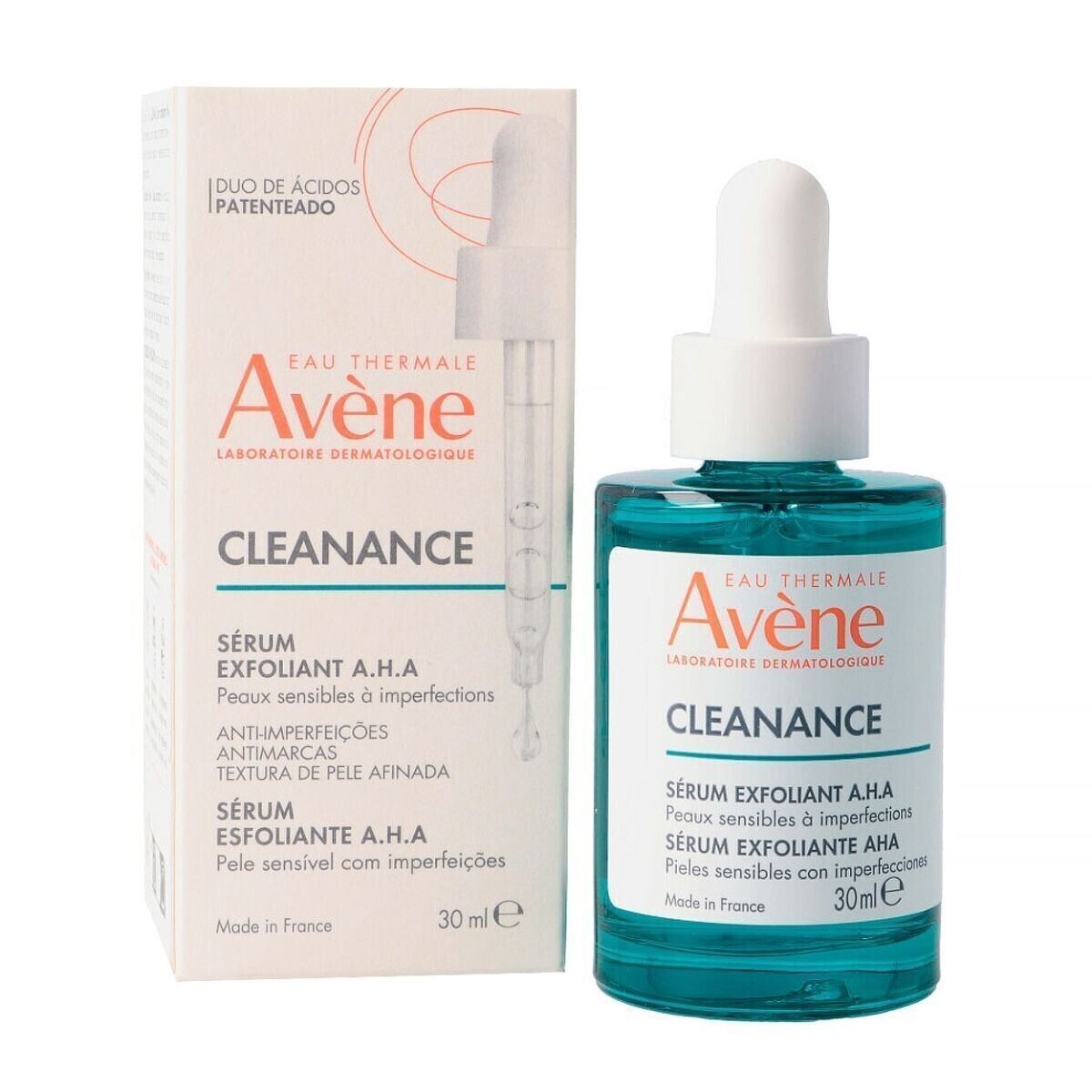 AVENE CLEANANCE SERUM EXFOLI ANTE AHA 1 ENVASE 30 ML