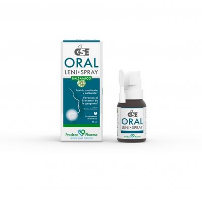 GSE ORAL LENI-SPRAY 1 FRASCO 20 ML SABOR BALSAMICO