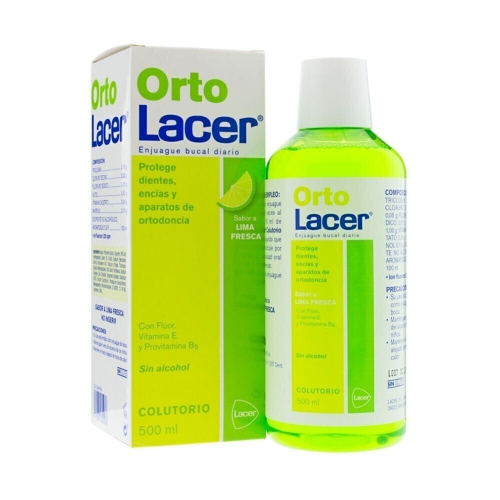 ORTOLACER COLUTORIO 500 ML LIMA FRESCA