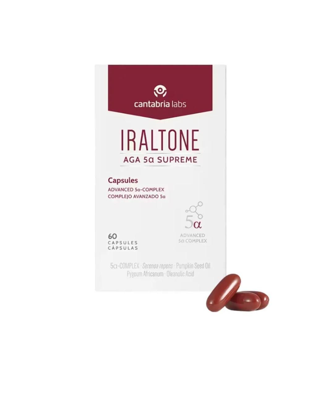 IRALTONE AGA 5ALFA SUPREME 60 CAPSULAS