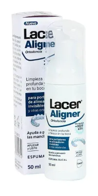 LACER ALIGNER ORTODONCIA ESPUMA BUCAL 1 ENVASE 50 ML