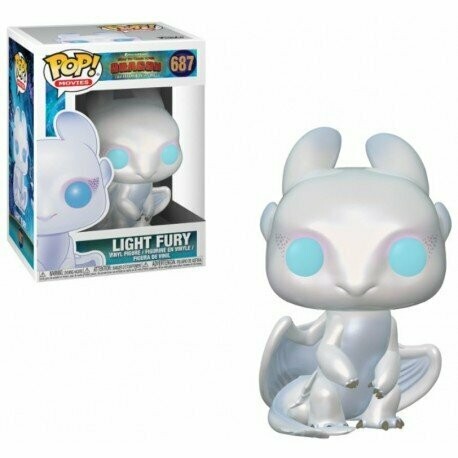 Light Fury Funko Pop! Movies Como entrenar a tu dragon 3
