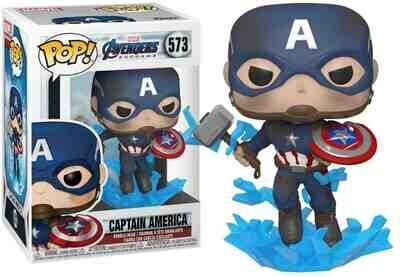 Capitan America con Martillo y Escudo Roto Funko Pop! Movies Marvel Avengers Endgame