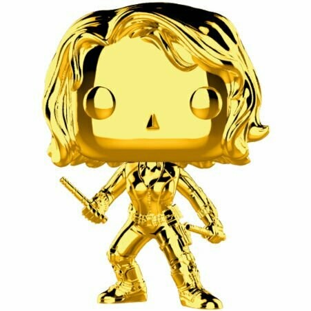 Black Widow Cromado Funko Pop! Universo Marvel Marvel Studios