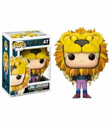 Luna Lovegood con Cabeza de Leon Funko Pop! Movies Harry Potter