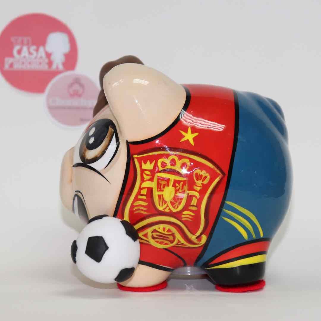Futbolista Liga española Hucha personalizada Futbolista