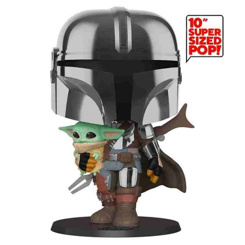 Mandalorian with the Boy Funko 10 Super Sized Pop! Star wars the mandalorian