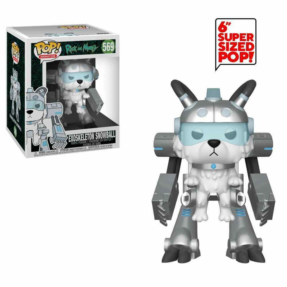 Exoskeleton Snowball Funko 6 Super Sized Pop! Rick y Morty