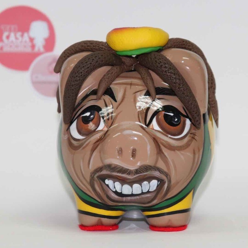 Bob Marley Piggy Bank Singers