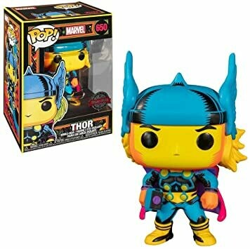 Thor Funko Pop! Marvel Black Light Multicolores