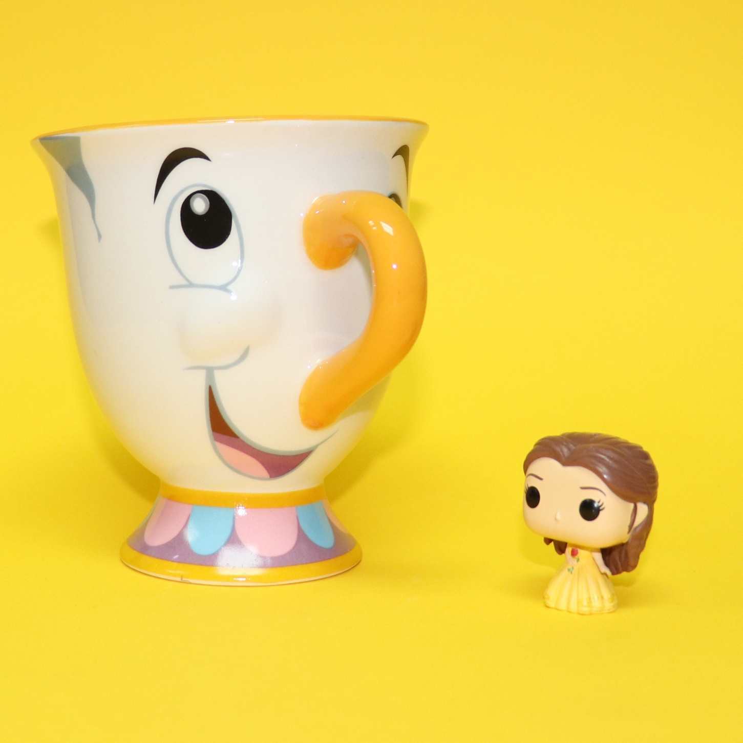 Taza Chip de La Bella y la Bestia