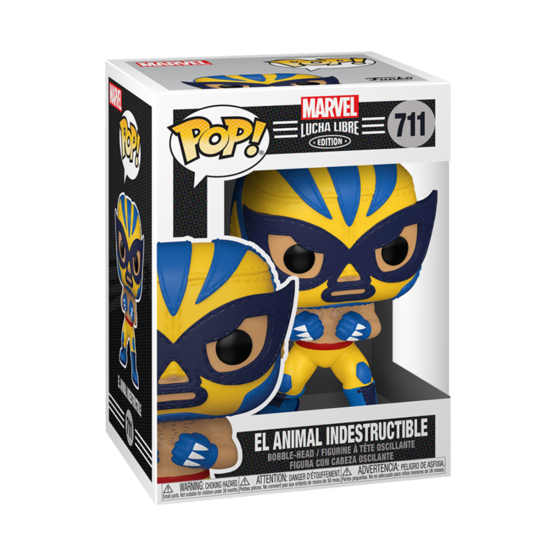 El Animal Indestructible  Funko Pop! Marvel Lucha Libre