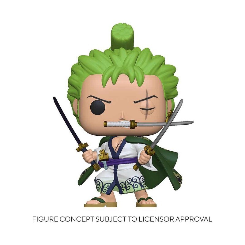 Roronoa Zoro Funko Pop! One Piece Animación Roronoa Zoro Funko Pop! One Piece Animación