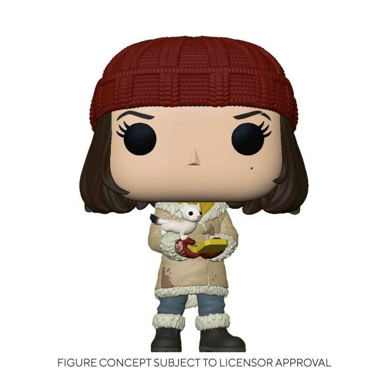 Lyra with Pan Funko Pop and Buddy His Dark Materials