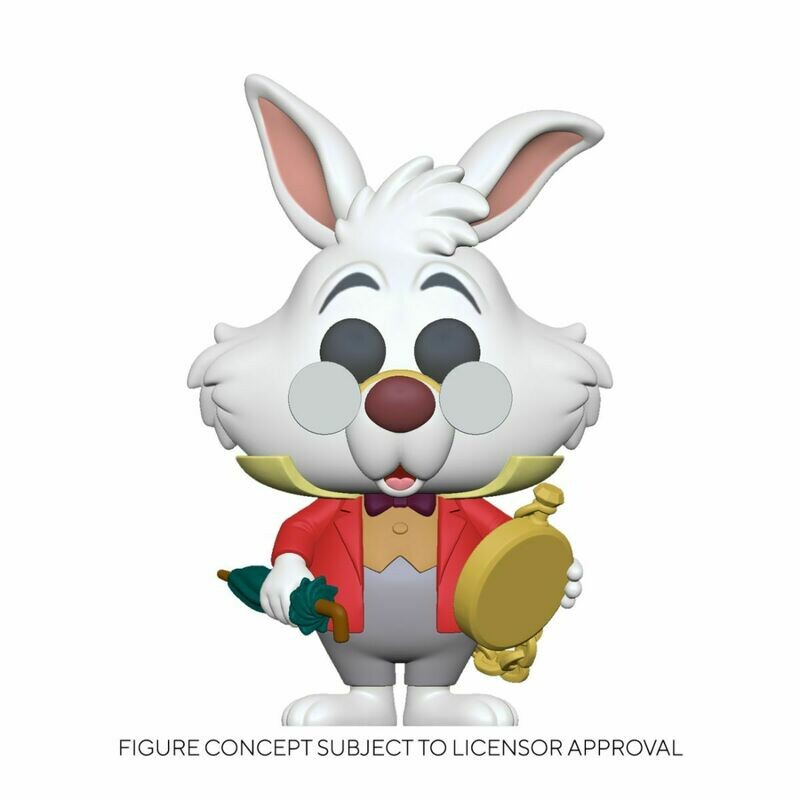 White Rabbit with Watch Funko Pop! Disney Alice 70th