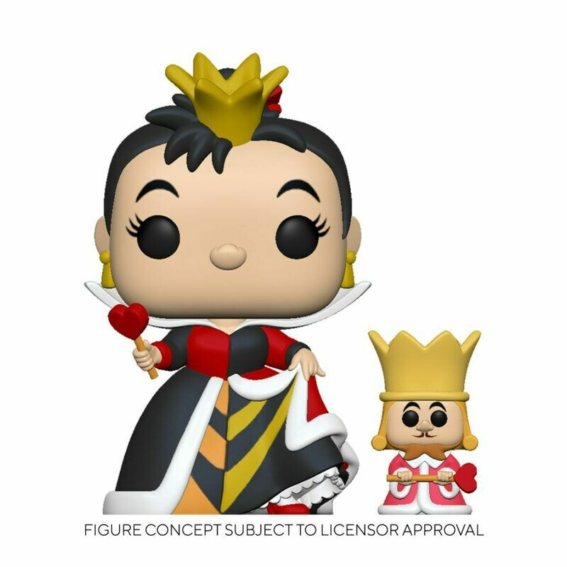 Queen with King Funko Pop! Disney Alice 70th