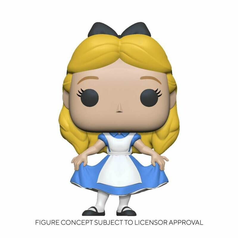 Alice Curtsying Funko Pop! Disney Alice 70th