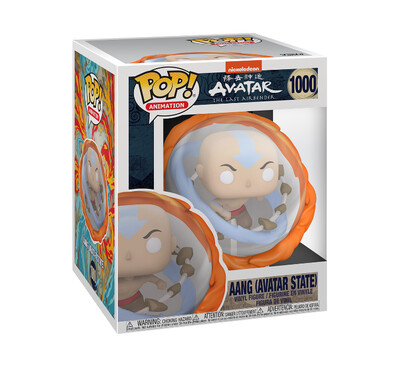 Aang todos los elementos Funko Super Sized Pop! Avatar animación