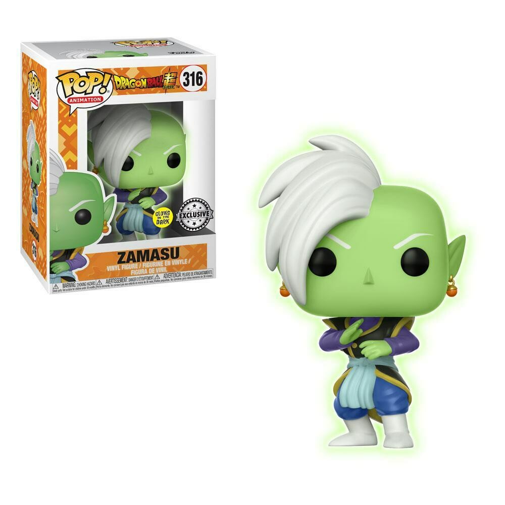 Zamasu Glow Funko Pop! Dragon Ball Super animación