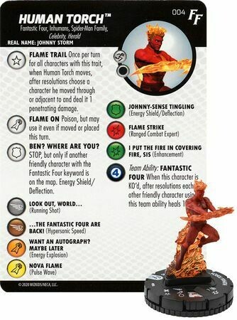 Antorcha Humana Heroclix