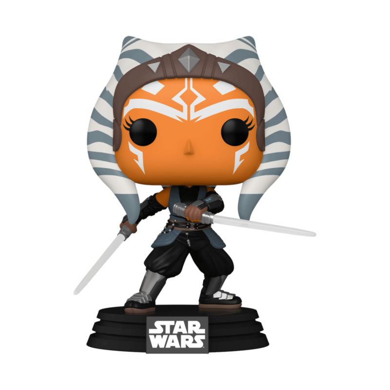 Ahsoka con sables Funko Pop! Star Wars The Mandalorian