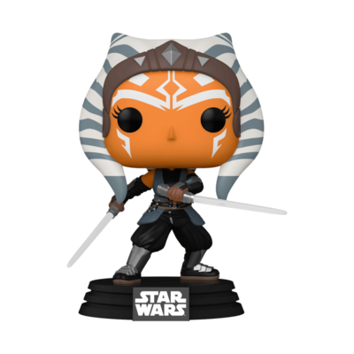 Ahsoka con sables Funko Pop! Star Wars The Mandalorian