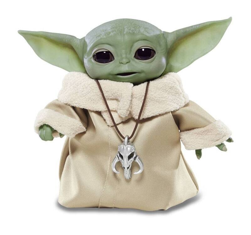 El chico figura electronica The Mandalorian de Star Wars