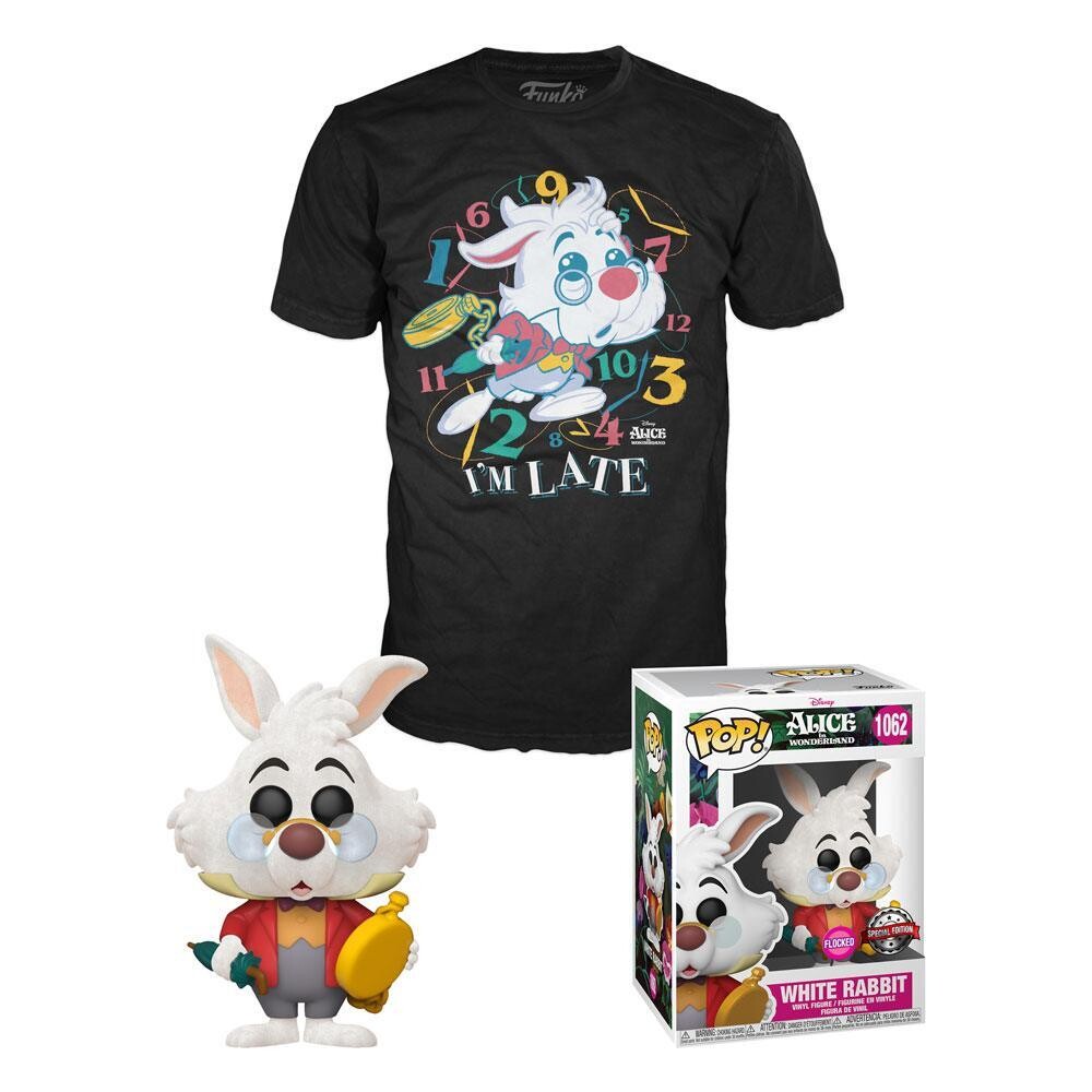 Sandalias Filadelfia roto Conejo blanco Funko Pop + Camiseta! Disney Alicia en el País de las  Maravillas