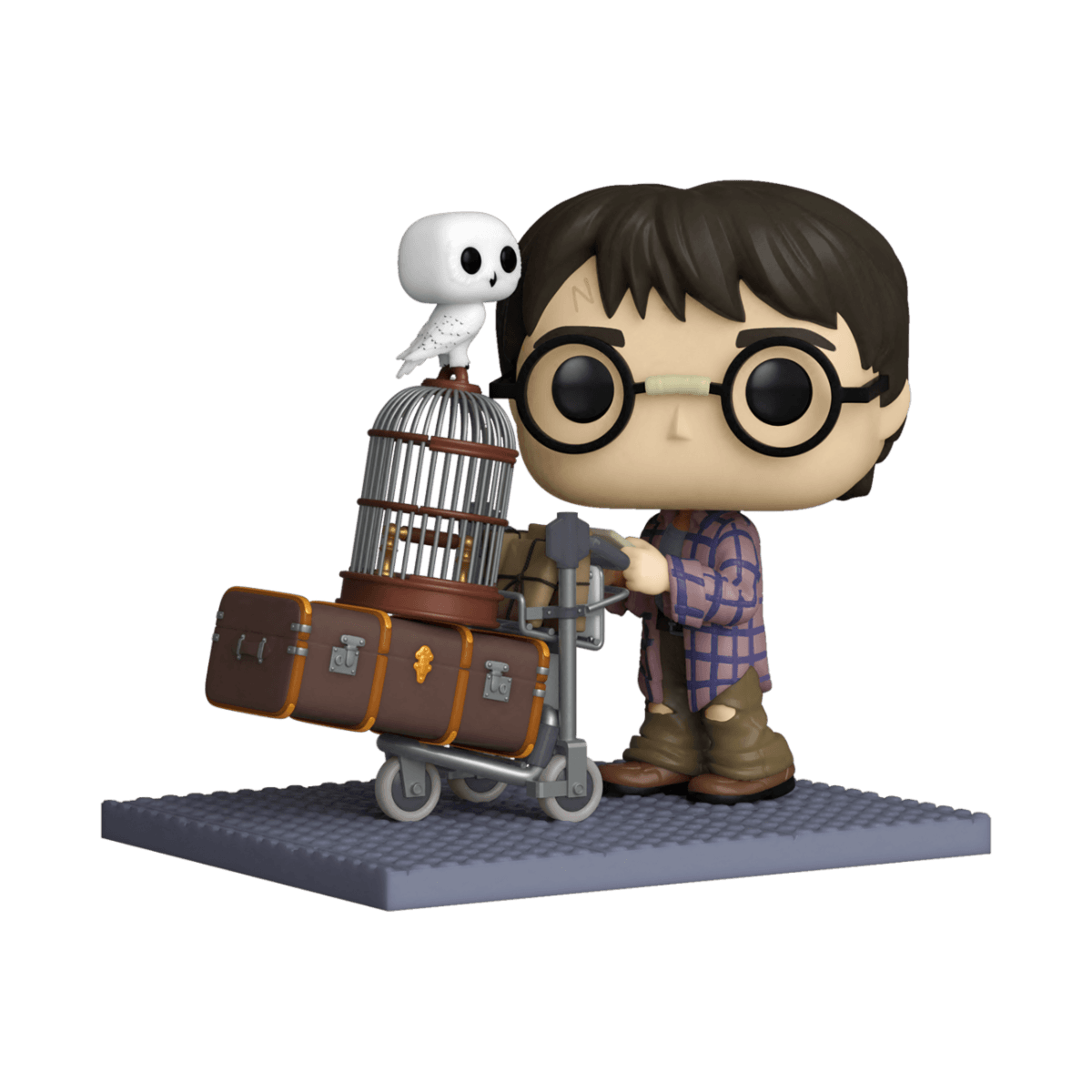 Harry empujando carrito Funko Pop! Deluxe Movies Harry Potter