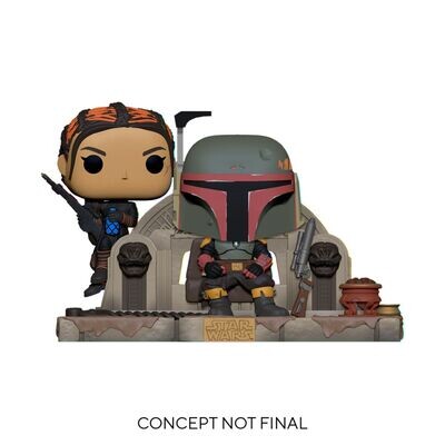 Boba Fett & Fennec Shand Funko Pop! Moment Tv Star Wars The Mandalorian