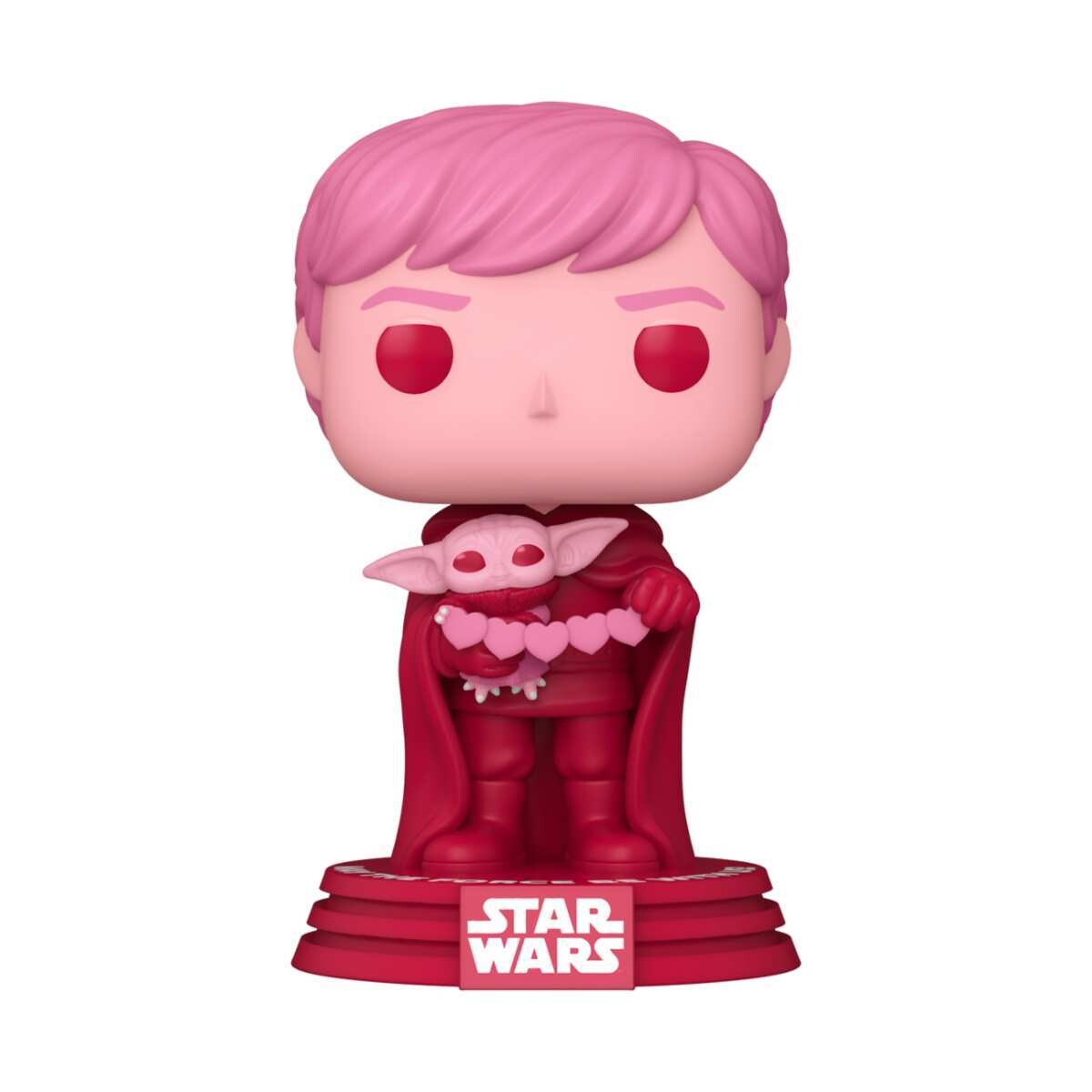 Luke and Grogu Funko Pop! Star Wars Valentines
