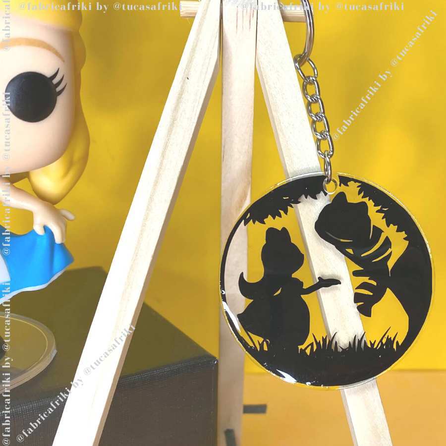 Llavero personalizado acrilico