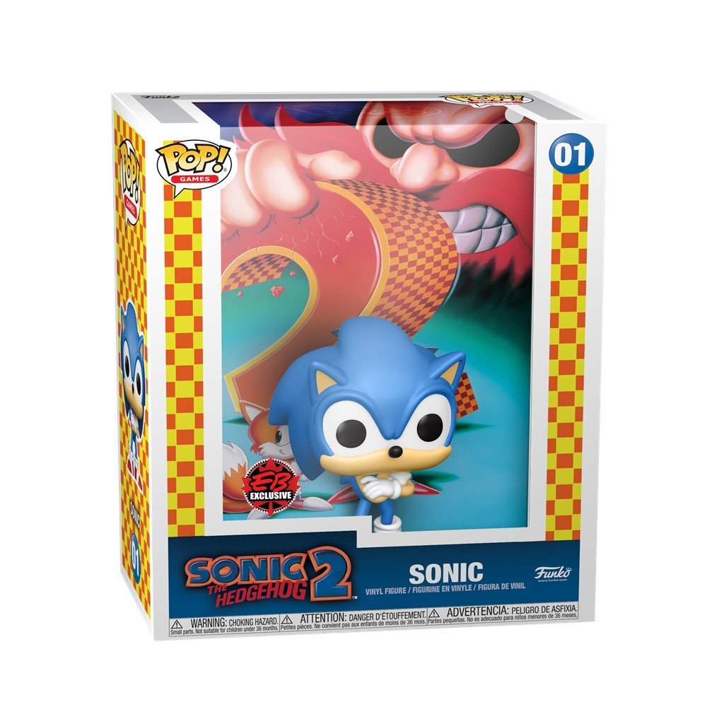 Sonic the Hedgehog 2 Funko Pop! Game Cover Sonic
