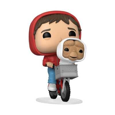 Elliot con ET en la cesta de la bicicleta Funko Pop! Movies ET