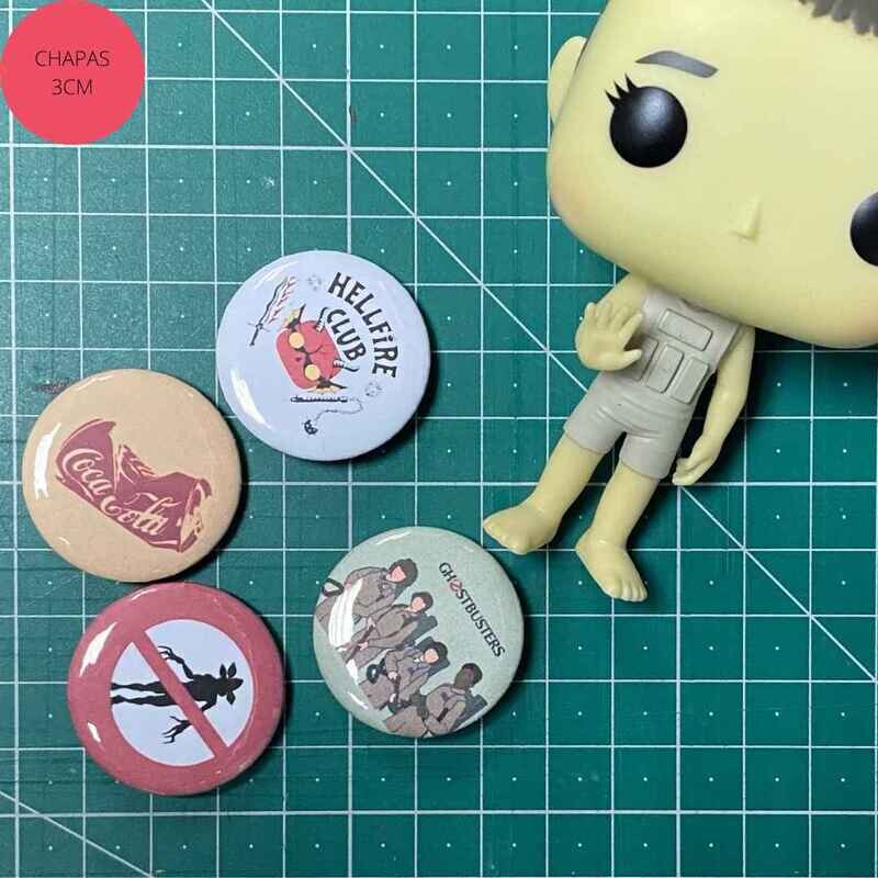 Stranger Things Badges