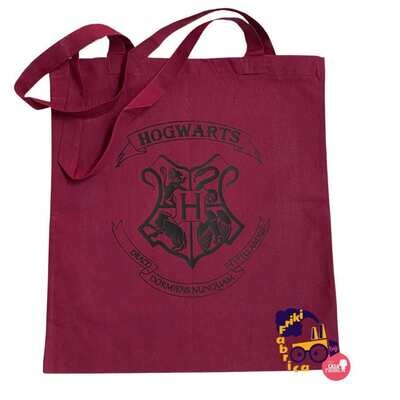 Escudo Hogwarts bolsa de tela Harry Potter